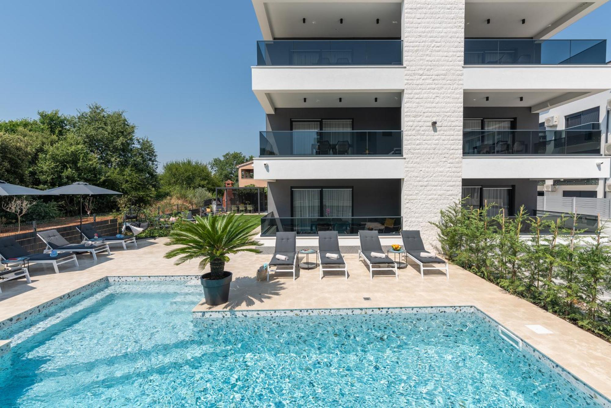 Alex Luxury Apartments Rovinj Kültér fotó